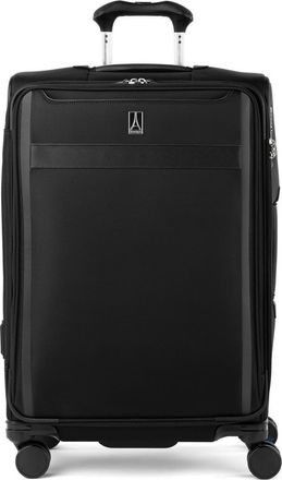 Travelpro Versapack + Lightweight Softside Expandable 25 Medium Check In Spinner Luggage in Black at Nordstrom
