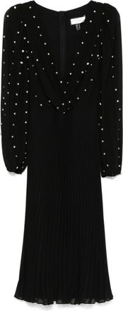 Nissa Abito midi con decorazione - Nero