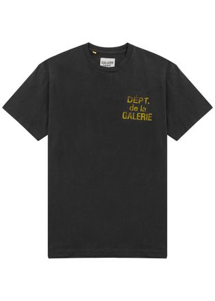 Gallery Dept. Mens French Logo T-Shirt - Black Cotton - Size X-Large