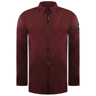 Weekend Offender Mystery Mens Deep Wine Jacket - Size X-Large