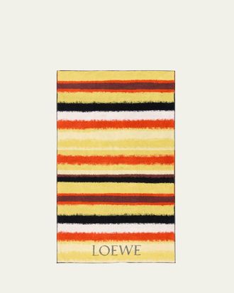 Loewe Striped Terrycloth Bath Sheet
