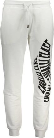Cavalli Qxt 20A Wit Tons Modieuze Shirt - Heren - Sweatpants - Wit - 2XL - Broeken