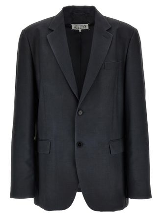 Maison Margiela Single Breasted Mohair Blazer