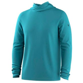 Smartwool Merino Sun Hoodie Merinoshirt f&uuml;r Herren | t&uuml;rkis