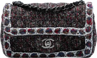 Chanel Pre-owned Textured Shoulder Bag - Dames - Vintage Schoudertas - Veelkleurig - ONE Size - Vintage