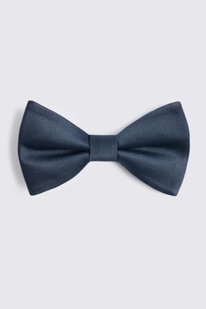 Moss Navy Pre-Tied Bow Tie