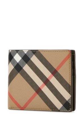 Burberry Mens Hipfold Wallet Beige