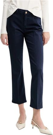 Fracomina Cropped Jeans - Dames - Cropped Jeans - Blauw - W29 - Katoen - Jeans