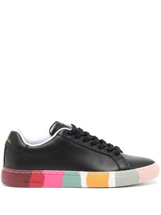 Paul Smith Lapin leren sneakers - Zwart