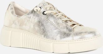 Paul Green Womens Charlotte Womens Trainers - Silver - Size: 5.5