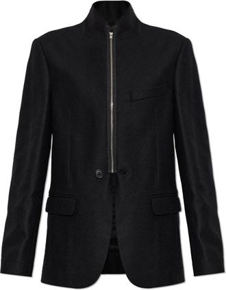 Maison Margiela Blazer-stijl jas - Dames - Blazers - Zwart - 2XS - Jassen