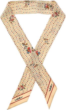 Valentino Papier Floreal Silk Scarf