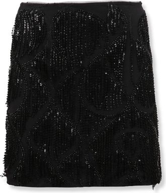 Rotate Sequined Mini Skirt