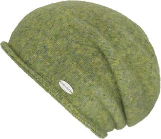 Chillouts Beanie CHILLOUTS Lino Hat, Damen, gr&uuml;n, Obermaterial: 78% Polyester, 12% Polyamid, 6% Wolle, 4% Elasthan, M&uuml;tzen Beanie