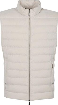 Moorer Calaf-Os Vest - Heren - Bodywarmers - Beige - L - Polyester - Jassen