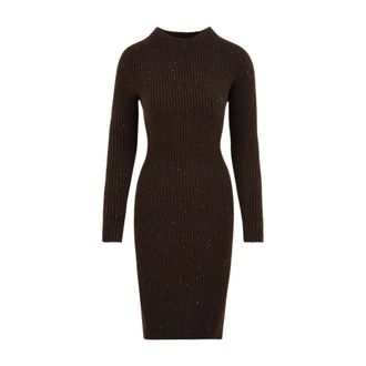 Hinnominate Hinnominate, Dames, Jurken, Bruin, Maat: XS Nylon