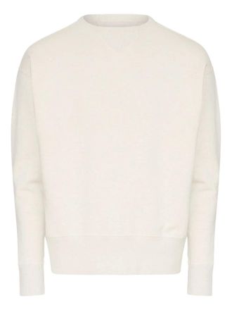 Maison Margiela crew-neck sweater - unisex - Cotton - M - Neutrals