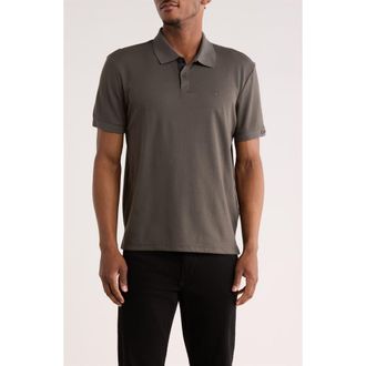 Calvin Klein Classic Fit Embroidered Polo in Beluga at Nordstrom Rack, Size Xx-Large