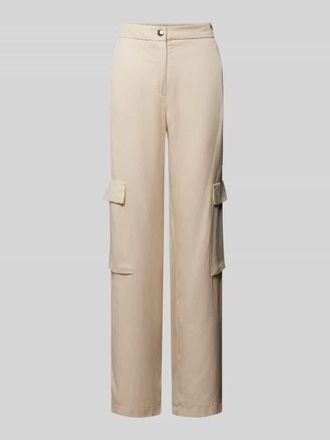 M.A.C Cargohose mit elastischem Bund Modell CHIARA in Kitt, Gr&ouml;&szlig;e 36/30