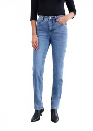 FDJ Suzanne Straight Leg Denim In Medium Wash