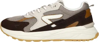 HUB Hub, Schoenen, Heren, Bruin, 47 EU, Katoen, Grid M37