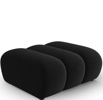 BLOOMINGLOFT Design Sitzpouf Lupine - Samtbezug