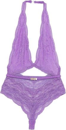 Gucci Lace Cut-out Bodysuit