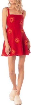 Maaji Eclipse Isolde Linen Cover-Up Dress in Red at Nordstrom Rack, Size Medium