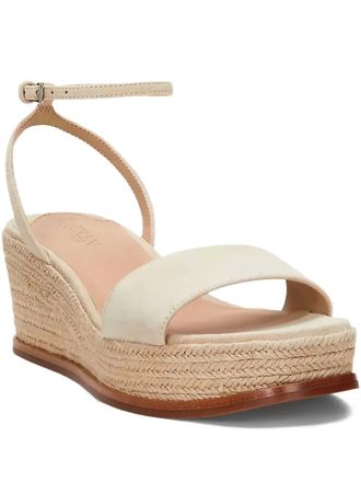 Lauren Ralph Lauren 35mm suede espadrilles - Neutrals