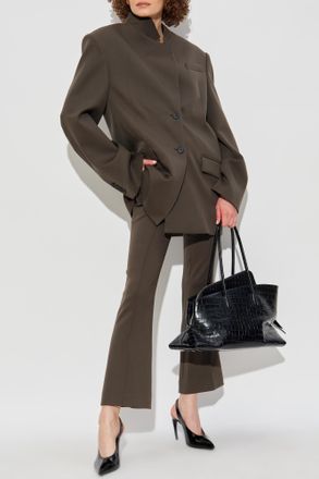 The Attico Wool Blazer, Womens, Brown