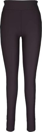 Dorothee Schumacher Leggings con cuciture a contrasto - Marrone