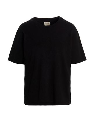 Khaite Zwarte Katoenen T-shirt