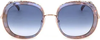 Missoni Ladies Multi-Color Round Sunglasses MIS 0034/S-1