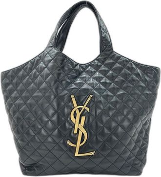 Saint Laurent Black Tote Bag (Pre-Owned)