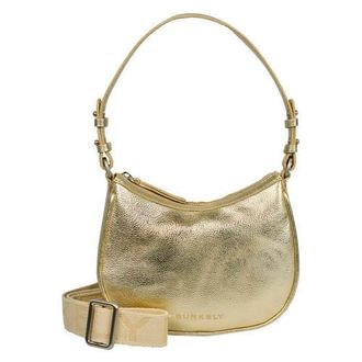 Burkely leren schoudertas Always Ava goudkleurig