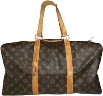 Louis Vuitton Pre-owned Weekend Bags, female, Brown, Size: ONE SIZE Pre-owned Vintage Weekend Bag