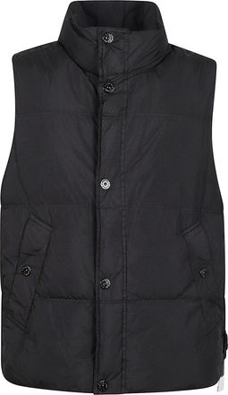 Stone Island RDS High Collar Sleeveless Padded Down Vest