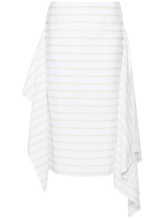 Plan C Gonna a righe - Verde