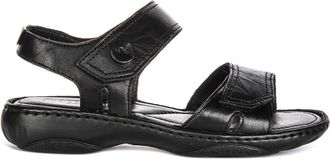 Josef Seibel Flat Sandals, female, Black, 9 UK, Black Womens Ankle Strap Sandal