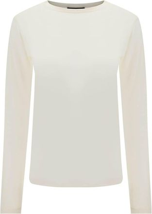 Fabiana Filippi Felpa girocollo - Toni neutri