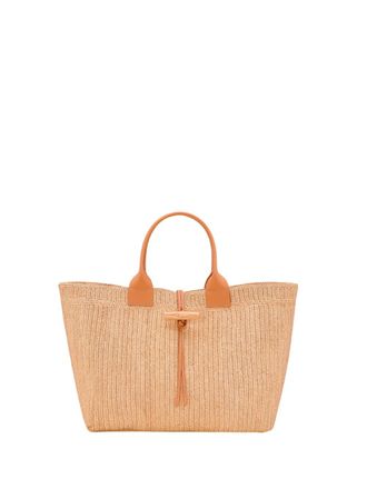 Longchamp Le Roseau Raphia Extra Large Tote