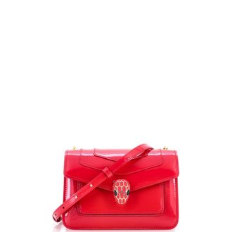 Bulgari Serpenti Forever Shoulder Bag Patent Small