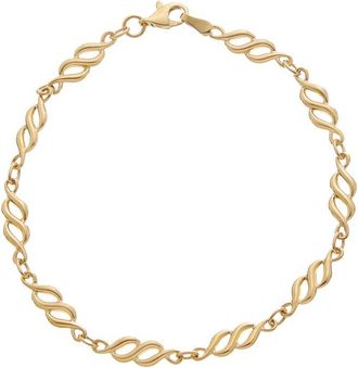 Italian Gold, Inc 10K Infinity Link Bracelet