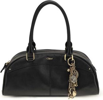 Chlo&eacute; Black Calf Leather Bos Taurus Womens Handbag