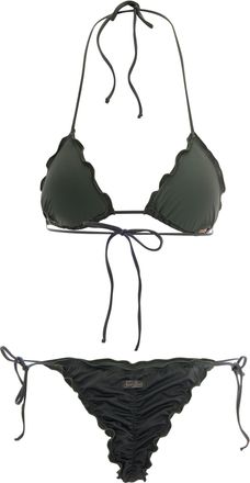 MC2 Saint Barth Womens Bikini Sagitami Shiny Military Polyamide Elastane One-Pieces