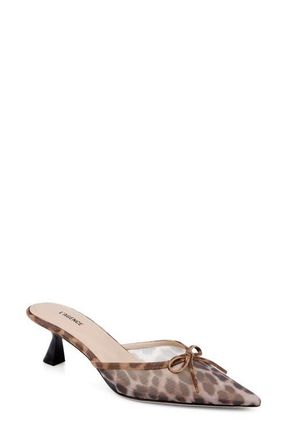 L'agence Palermo Pointed Toe Mule in Leopard at Nordstrom, Size 6.5