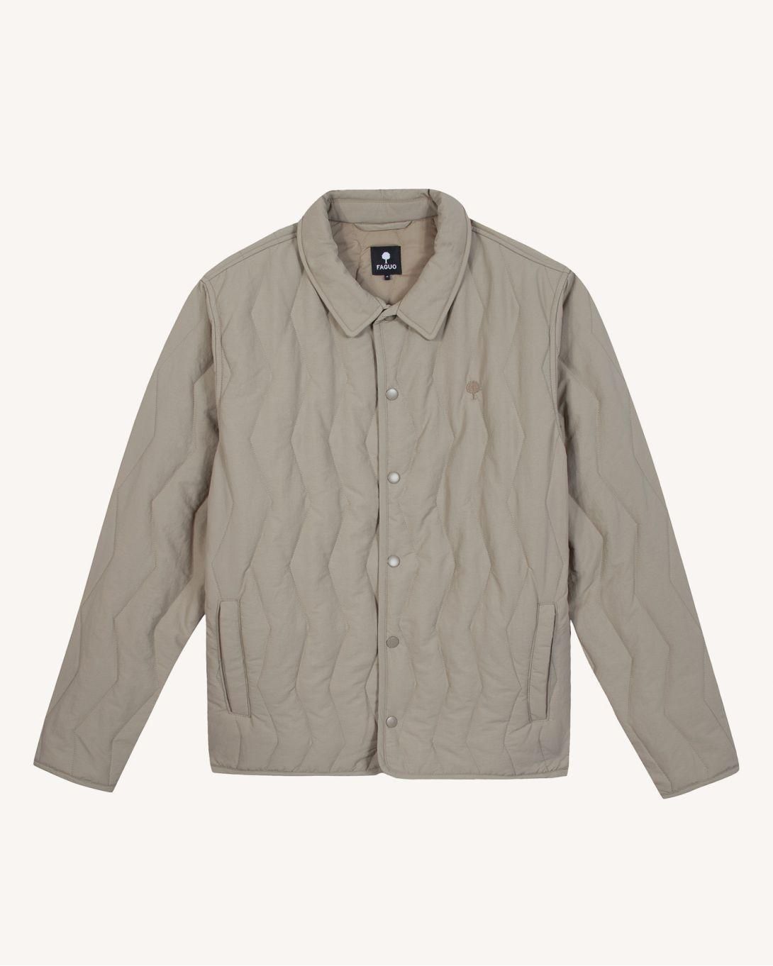Faguo Veste En Velours Beige Vestes Pour Hommes Faguo Soldes Jusqu