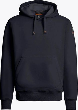 Parajumpers Mens Parajumpers Everest Mens Pullover Hoodie - Blue Navy 316 - Black - Size: 40
