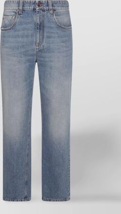 Brunello Cucinelli straight leg trousers with belt loops