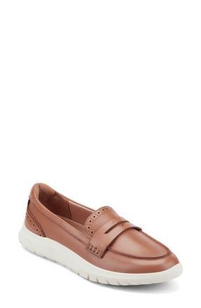 Easy Spirit Ryla Penny Loafer in Brown at Nordstrom, Size 8.5
